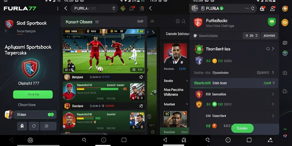 Tampilan Gambar Screnshot FURLA77 menunjukkan antarmuka Sportsbook yang menarik.