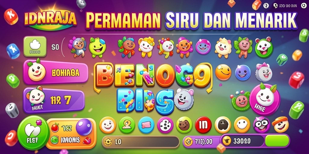 Screenshot gameplay IDNRAJA yang seru dan interaktif.