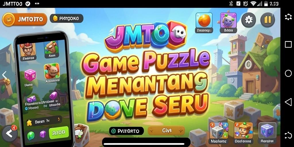 Screenshot gameplay menarik dari JMTOTO yang menampilkan teka-teki seru.