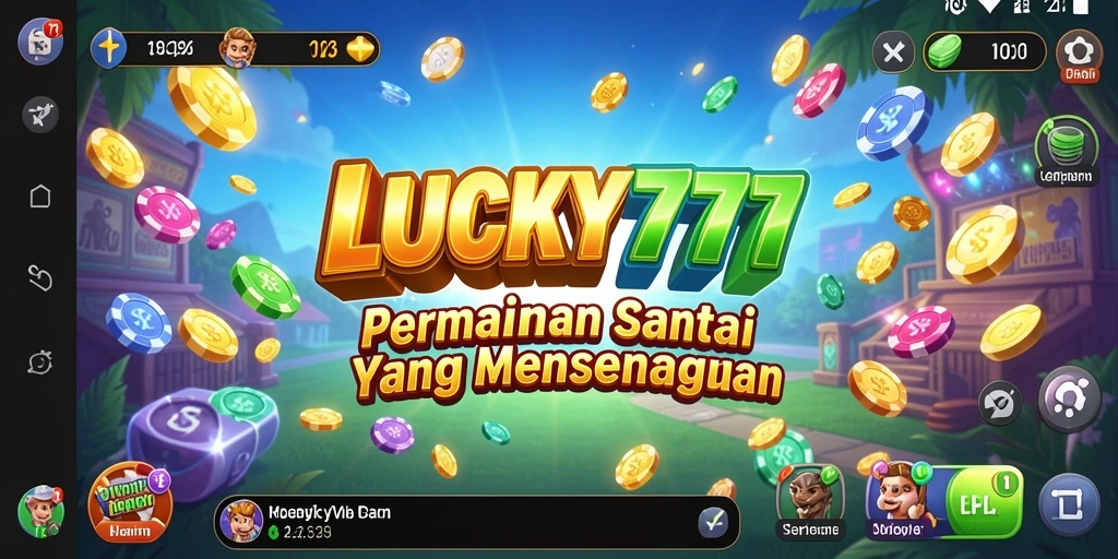 Tampilan gameplay seru dan menantang dari LUCKY777.