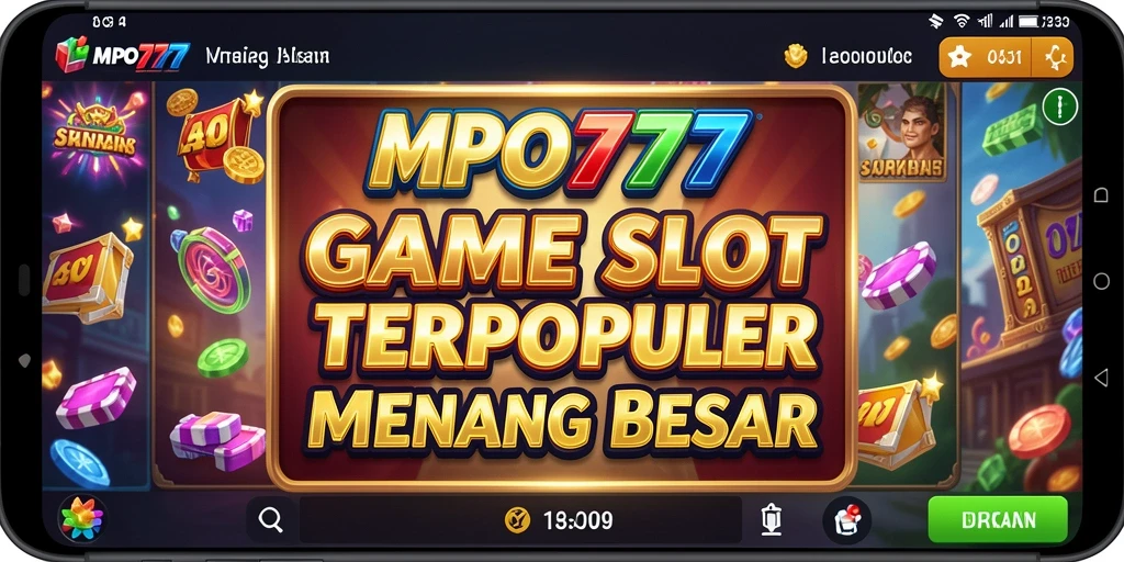 Tampilan menarik dari gameplay MPO777 yang penuh warna.