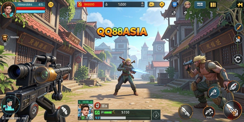 Menampilkan gameplay menarik dan kreatif dari QQ88ASIA.