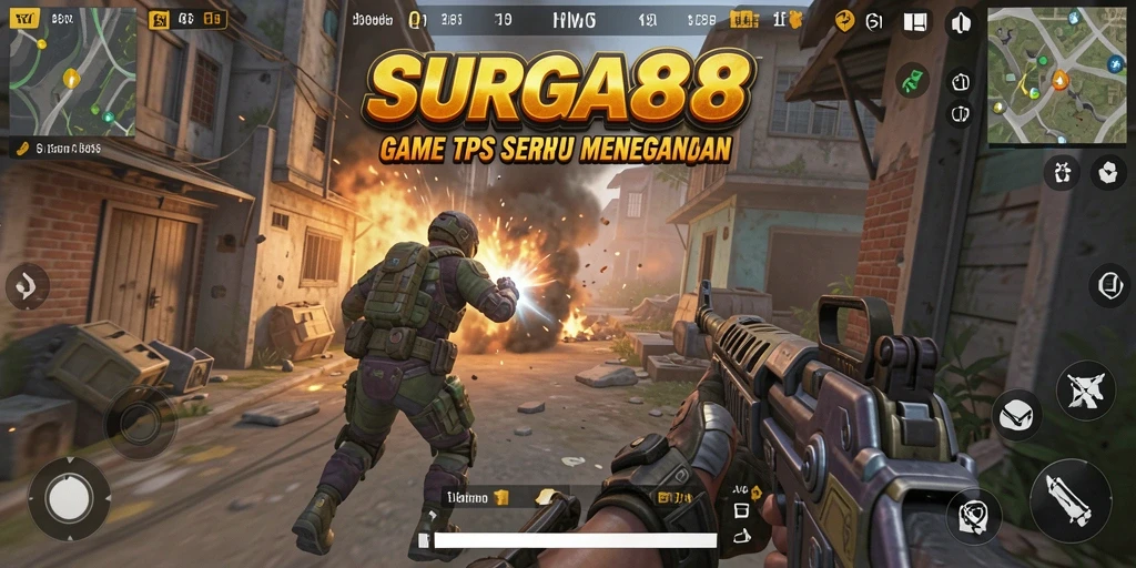 Tampilan gameplay seru dalam SURGA88 dengan aksi mendebarkan.
